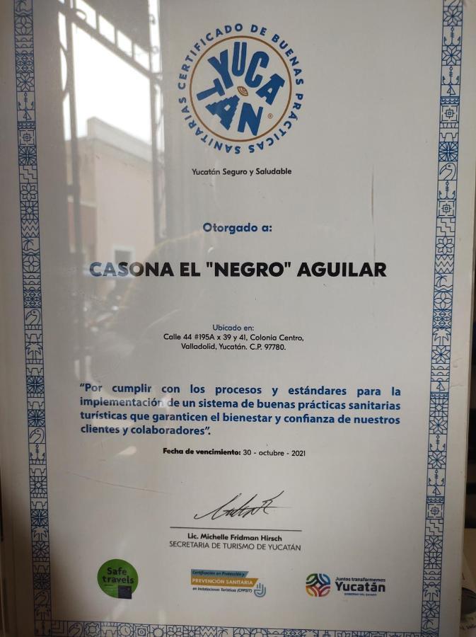 Hotel Casona Del Negro Aguilar Valladolid  Zewnętrze zdjęcie